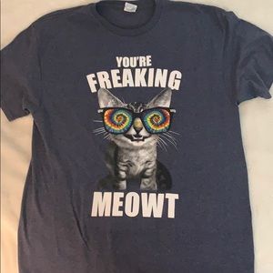 Funny Cat Graphic Tshirt